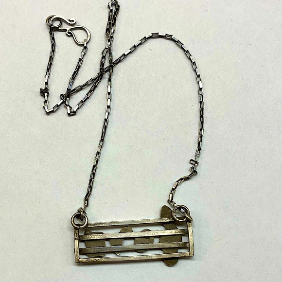 Handmade Sterling music 🎼 Love Necklace - Picture 3 of 5